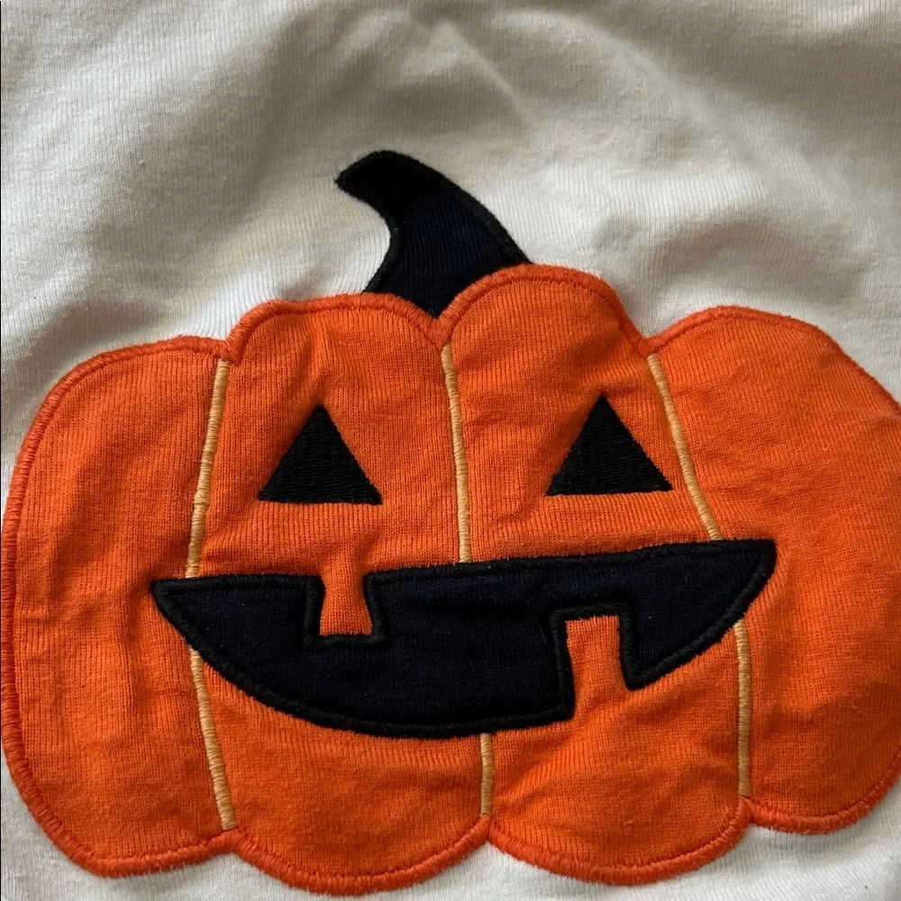 Gymboree Kids Pumpkin Jack-o’-lantern Halloween Pajama Set
